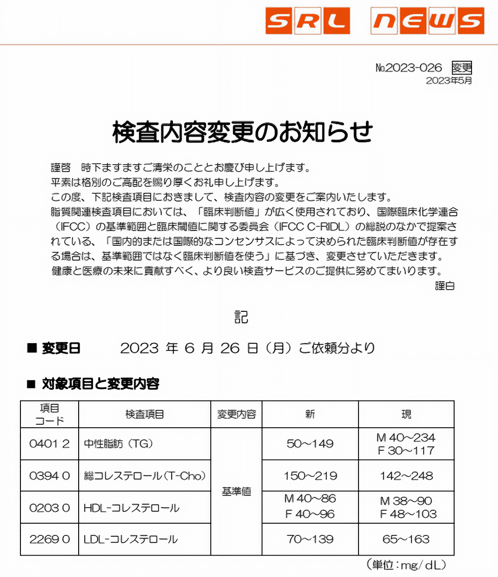 神津仁の名論卓説｜予期せぬ出来事 ～脂質の正常値が突然！～｜e
