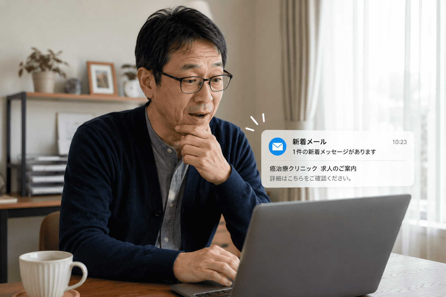一通の求人メールが運命を変えた