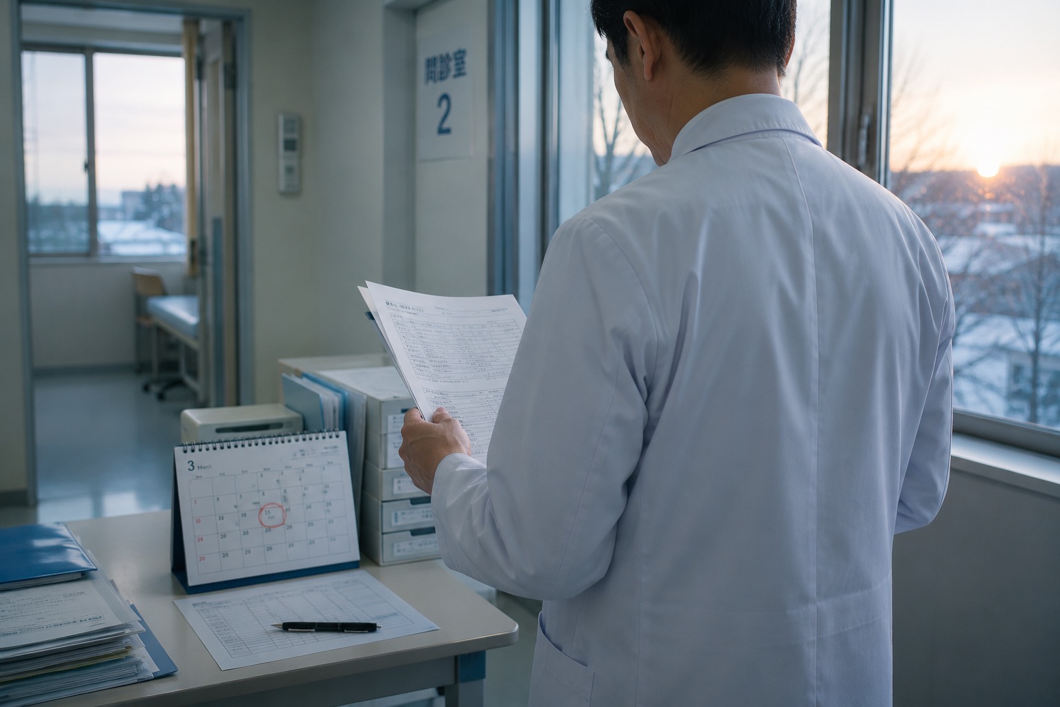 契約終了と、専門医更新という切実な事情