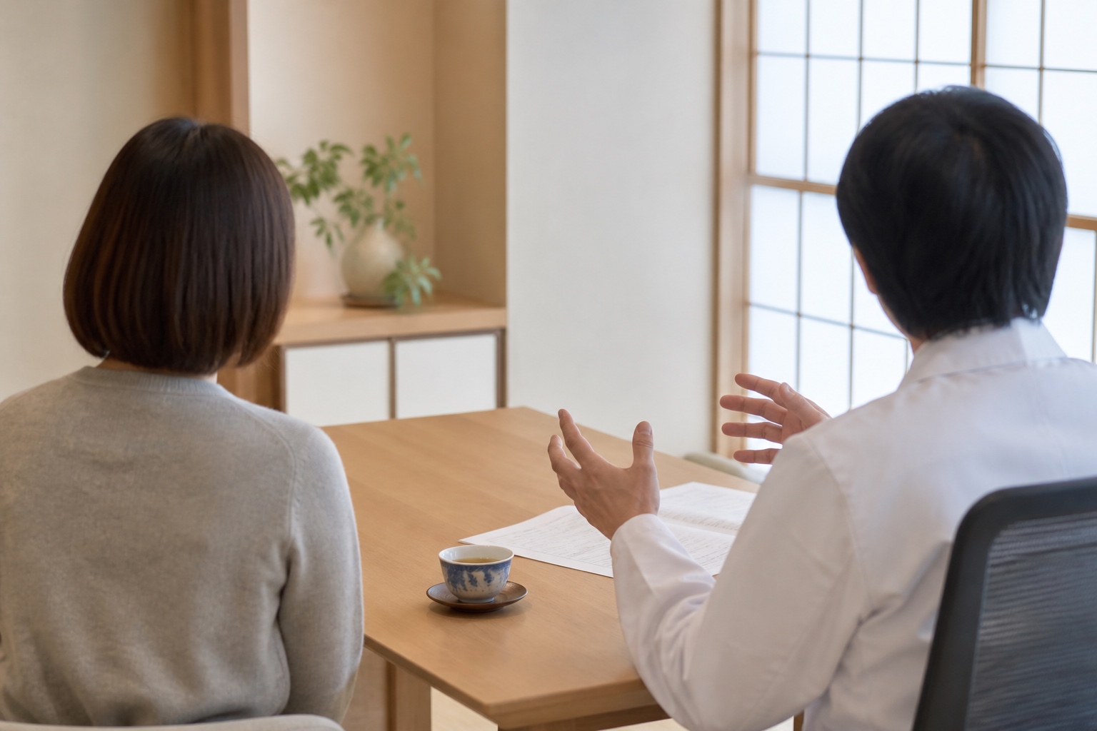 事務長との面談、判明した奇跡の繋がり
